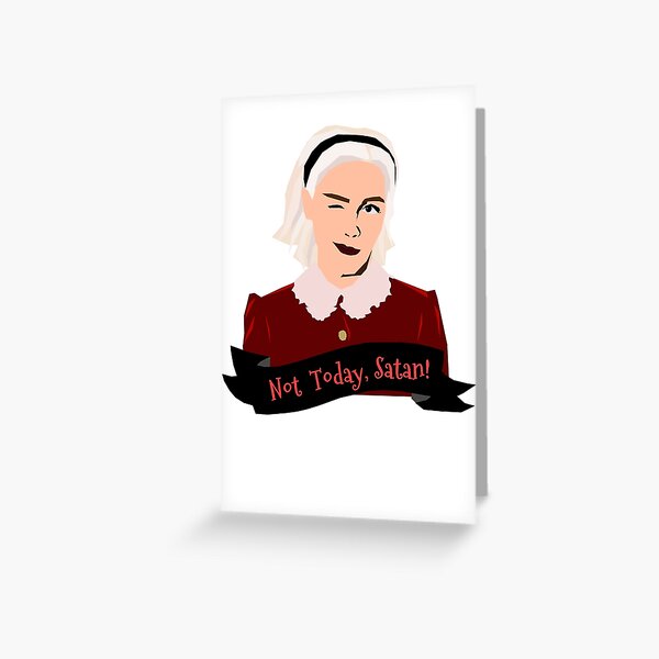 Hoy no satanás Tarjetas de felicitación