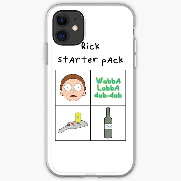 Rick Starter Pack iPhone Soft Case
