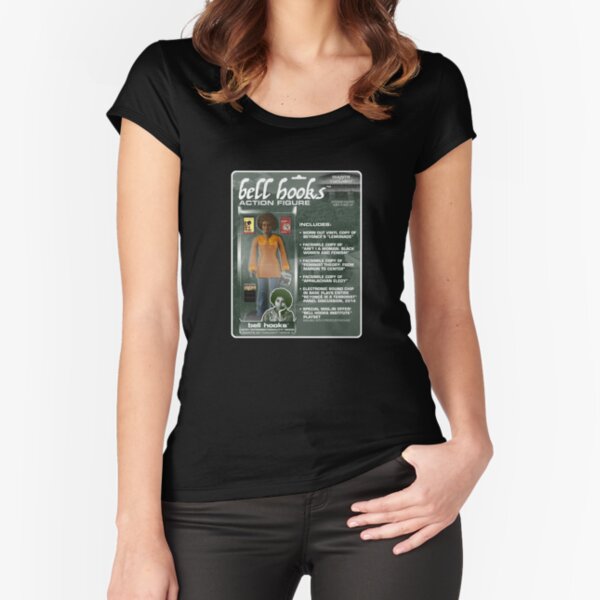 Bell Hooks Action Figure Fitted Scoop T-Shirt