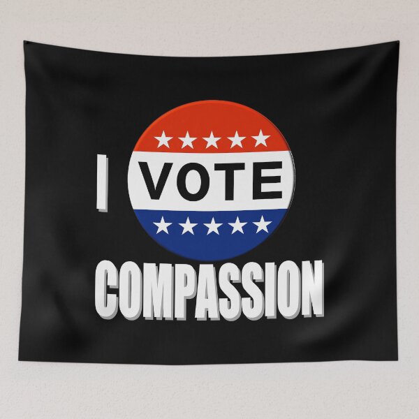 Item preview, I Vote Compassion designed and sold by PromoteProgress.