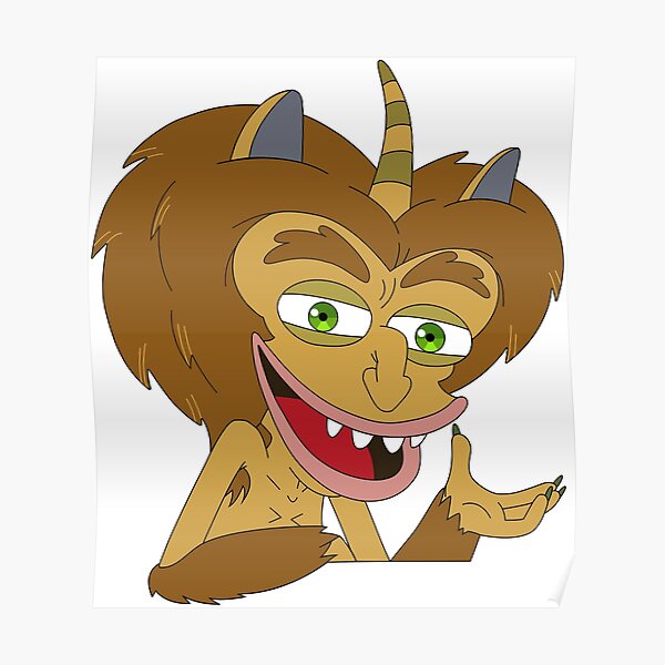 Maury the Hormone Monster - Big Mouth Poster