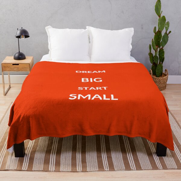 Item preview, ~ DREAM BIG, START SMALL ~ designed and sold by Inspirationmotivation.