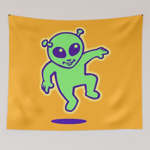 Item preview, Yoosh! the Alien - in the light designed and sold by BrownWoodRobot.