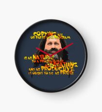 STALLMAN - IT OUGHT TO BE AS FREE Clock