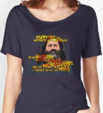 STALLMAN - IT OUGHT TO BE AS FREE Women's Relaxed Fit T-Shirt