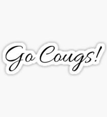 Go Cougs! Sticker