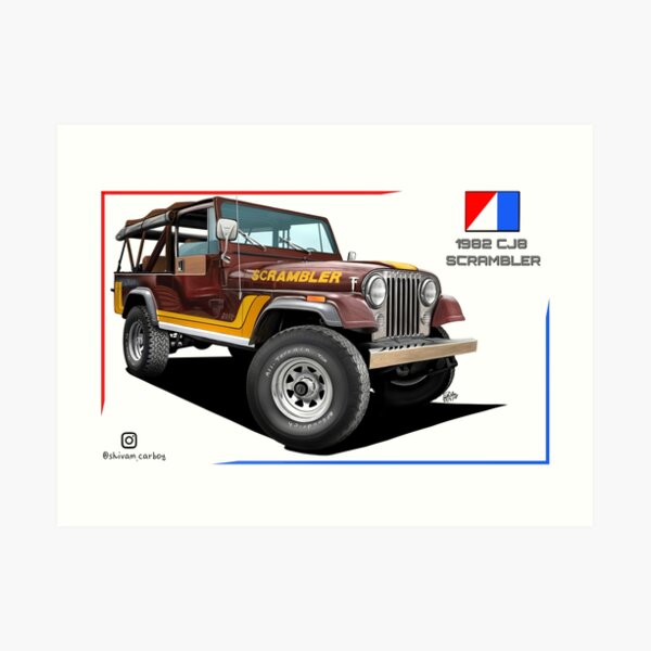 Scrambler Cj8 Gifts Merchandise Redbubble