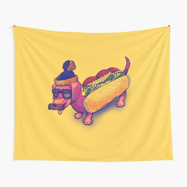 The Chicago Dog Tapestry