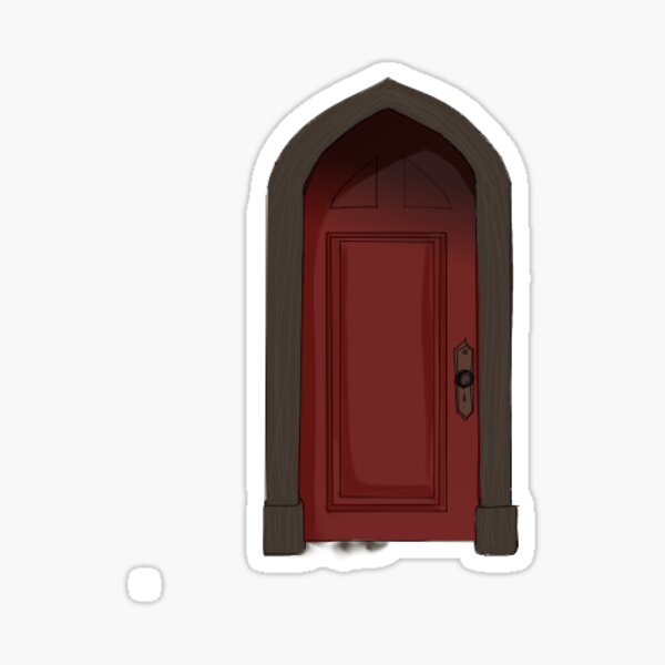 Sølv performer krave Red Room - The Haunting of Hill House" Sticker for Sale by hannahllb |  Redbubble