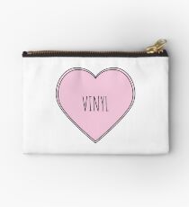 Vinyl Heart Studio Pouch