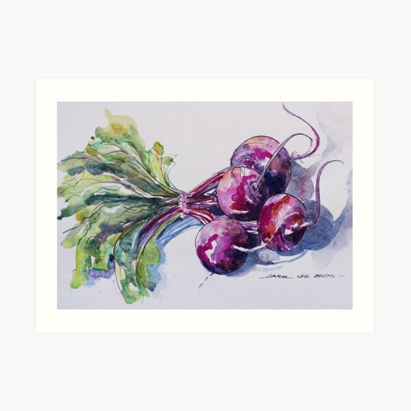 Beetroot Art Print