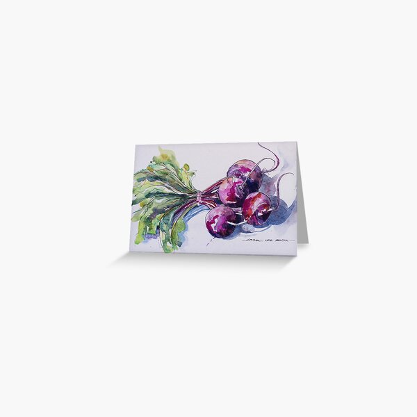Beetroot Greeting Card