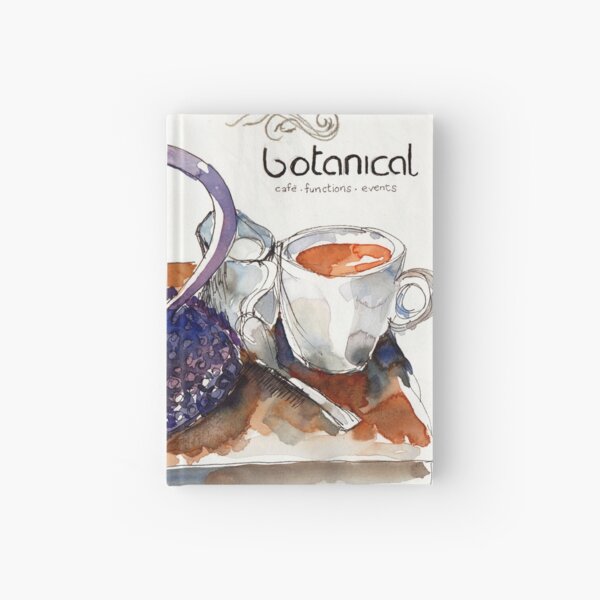 Teatime at Mt Coot-Tha Hardcover Journal