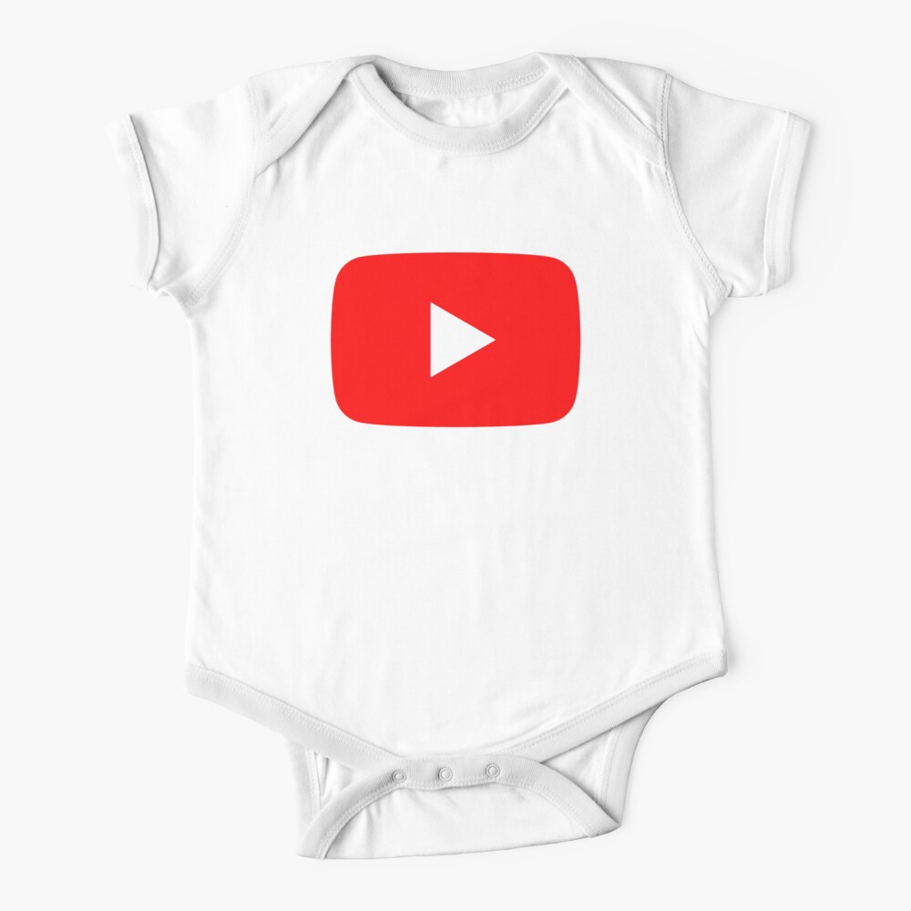 Youtube Icon Baby One Piece By Zparitymajestic Redbubble