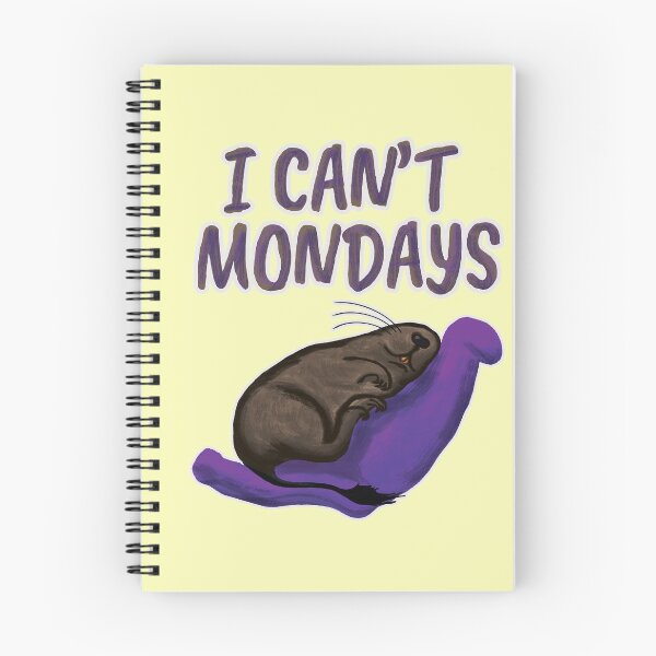 Item preview, Degu - I can't mondays designed and sold by -M-I-.