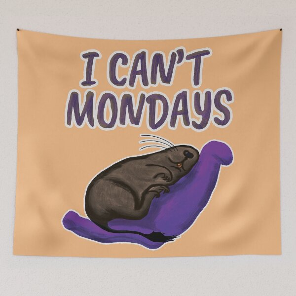 Item preview, Degu - I can't mondays designed and sold by -M-I-.