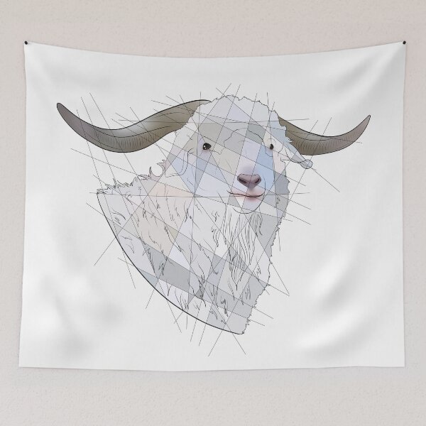 Item preview, Angora Goat designed and sold by Blacklightco.