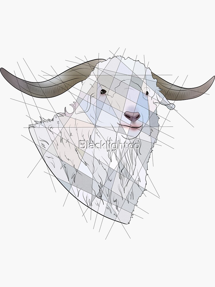 Angora Goat doodle - earthy tan Fabric | Spoonflower