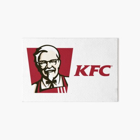 Fried Chicken Art Board Prints Redbubble - kfc item logo texture roblox