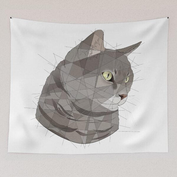 Item preview, Grey Cat designed and sold by Blacklightco.