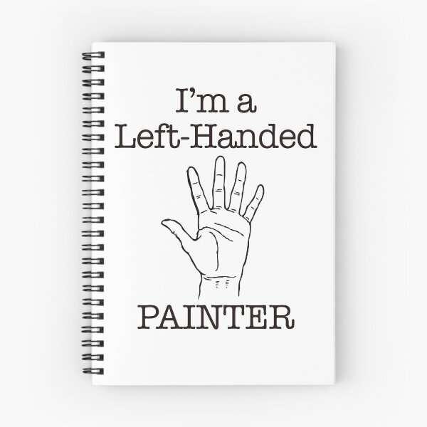 Item preview, Left Handed Painter Tee and Mug Design designed and sold by engineram.