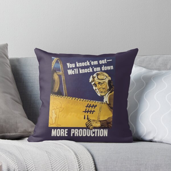 Item preview, We'll knock 'em down - WW2 Propaganda  designed and sold by warishellstore.