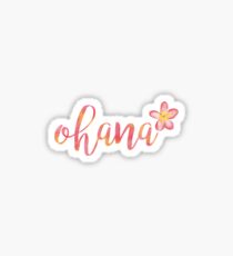 Ohana Means Family Sticker