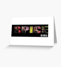 Spice Girls - Spice World Tour 2019 (Spice Album Logo) Greeting Card