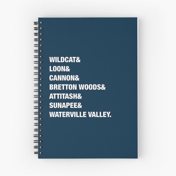 Item preview, New Hampshire Ski Resorts designed and sold by ChasingGnarnia.