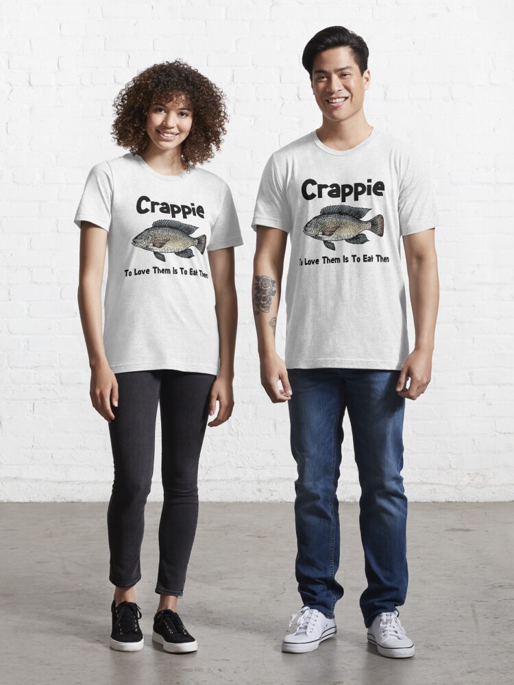  Crappie Make Me Happy You Not So Much Fish Lover T-Shirt :  Clothing, Shoes & Jewelry