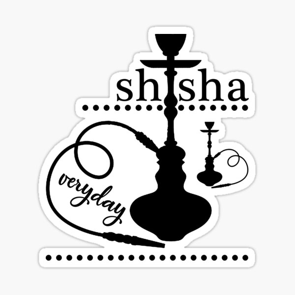 Artikel-Vorschau von Shisha Shisharaucher Wasserpfeife Rauchen Geschenk, designt und verkauft von design2try.