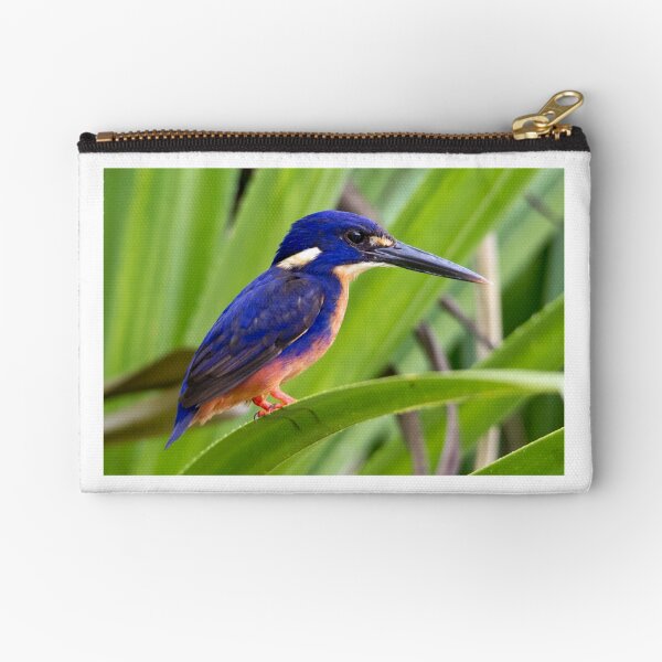 Azure Kingfisher, Kakadu National Park Zipper Pouch