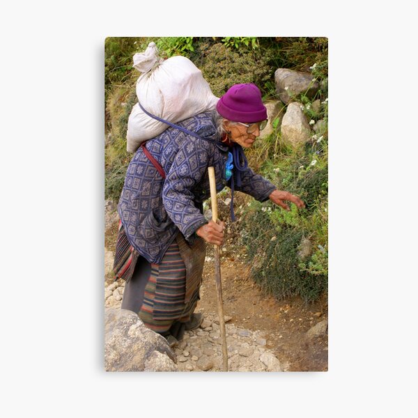 A REAL TREKKER Canvas Print