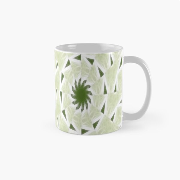 Item preview, Green White Kaleidoscope Art 2 designed and sold by TravelPhotoArt.