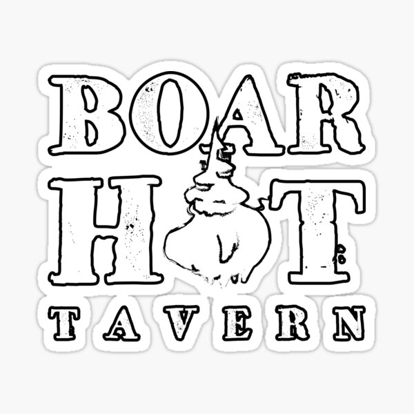 Item preview, Boar Hat Tavern designed and sold by RheaOfSunshine.