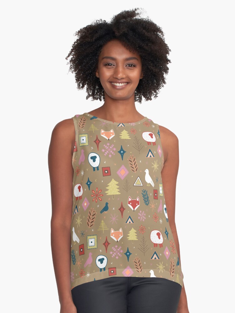 Item preview, Sleeveless Top designed and sold by lauramaxwell.