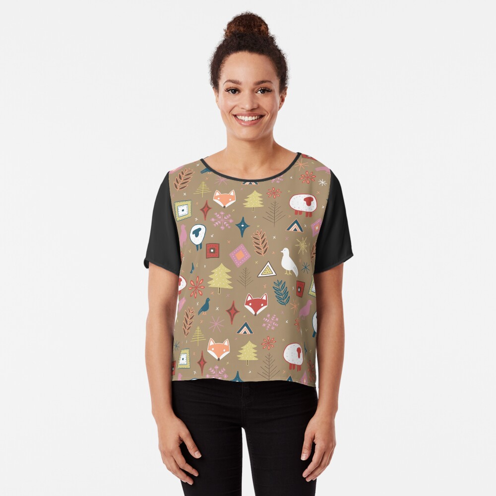 Item preview, Chiffon Top designed and sold by lauramaxwell.