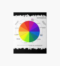 Colour Wheel Design Art Board