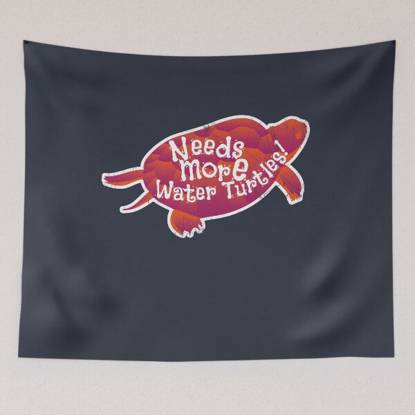 Item preview, Needs More Water Turtles (v1) designed and sold by BlueRockDesigns.