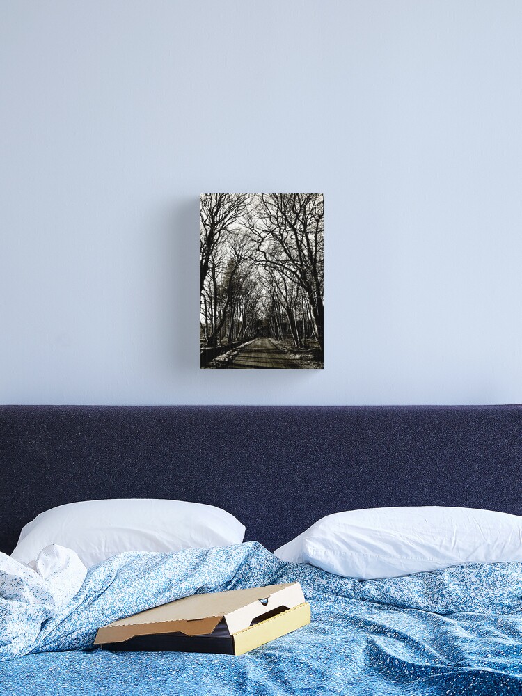 Thumbnail 2 of 3, Canvas Print, Road to Laurieston: Winter Trees designed and sold by Coigach.