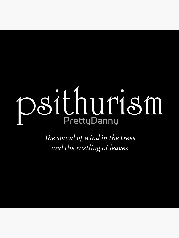 Tarjetas de felicitación «Psiturismo - sonido del viento en los árboles» de  PrettyDanny | Redbubble