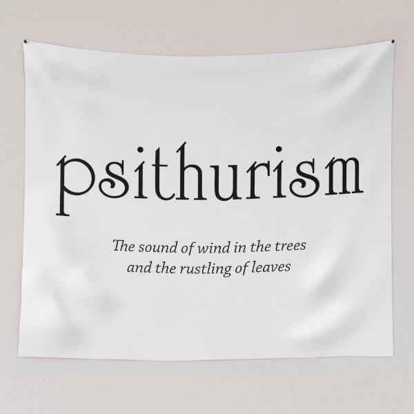 Item preview, Psithurism - sound of wind in trees designed and sold by PrettyDanny.