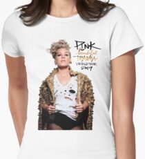 trauma tour 2018 2019 Women's Fitted T-Shirt