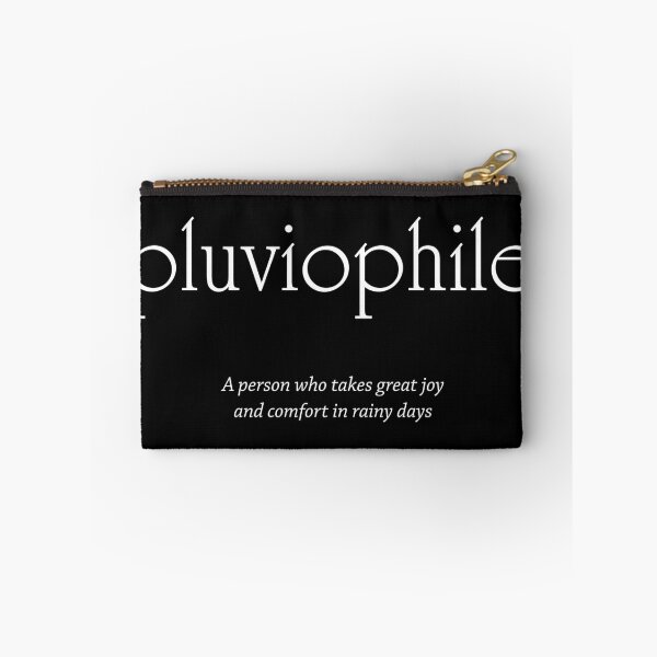 Item preview, Pluviophile - one who enjoys the rain designed and sold by PrettyDanny.
