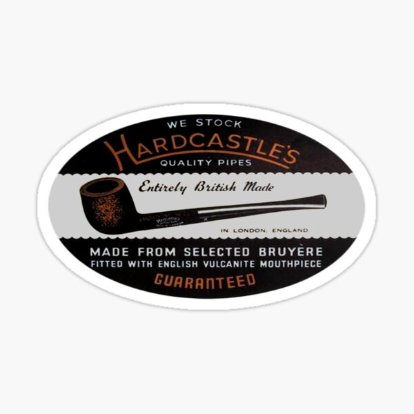 Hardcastle's Quality Pipes Sticker