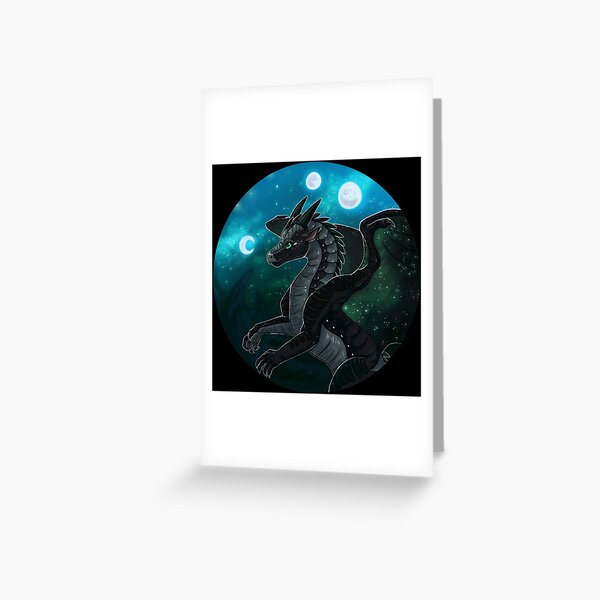 Ailes de feu - Moonwatcher Carte de vœux