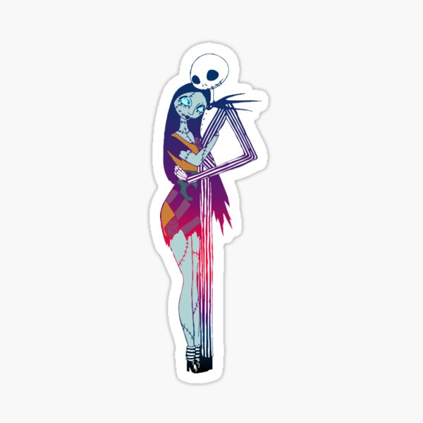 Nightmare Before Christmas - Jack and Sally Sticker