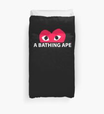 A Bathing Ape CDG Duvet Cover