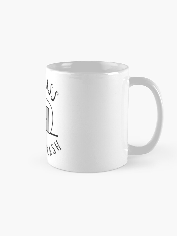 Upper Class Trailer Trash Camping Coffee Mug, Camping Coffee Cup