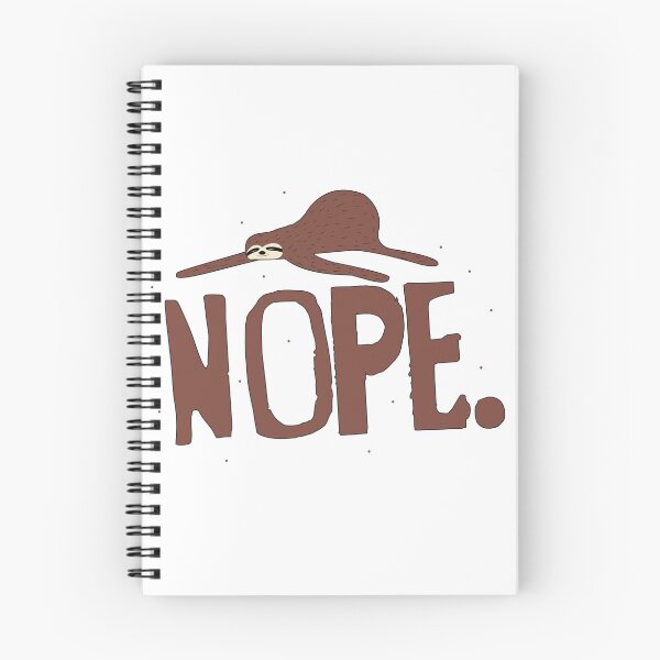 Item preview, NOPE. sloth designed and sold by themd-haendler.